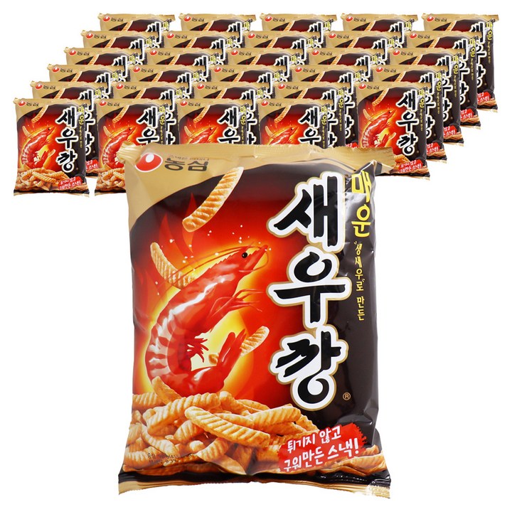 새우깡 매운새우깡, 90g, 30개