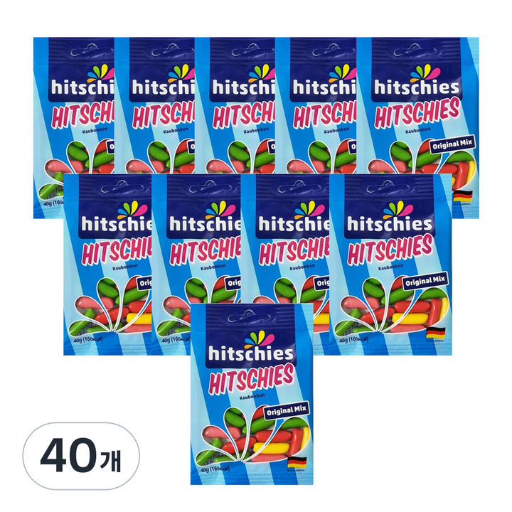 히치스 수수깡젤리, 40g, 40개