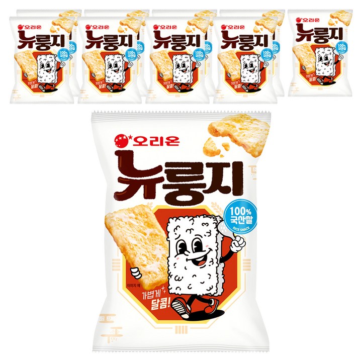 오리온 뉴룽지, 75g, 10개