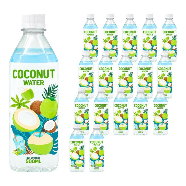 탄도 코코넛워터 100%, 500ml, 18개