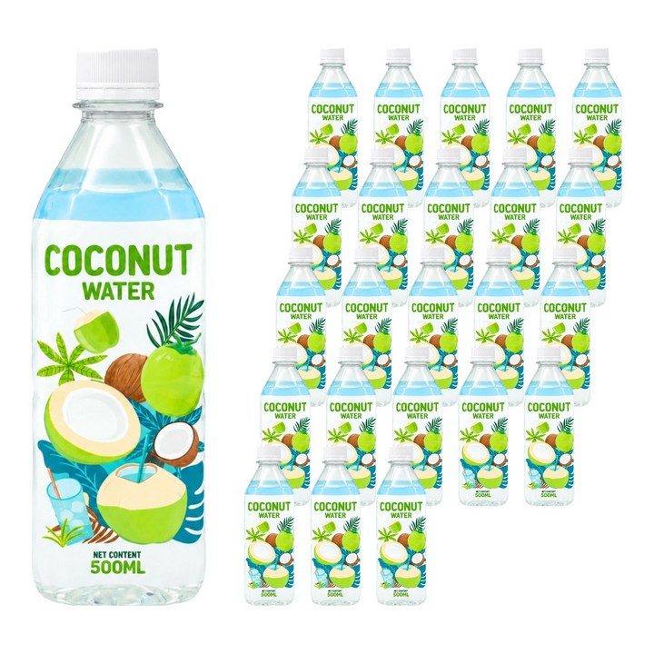 RFC비넛 코코넛 워터 100%, 500ml, 24개