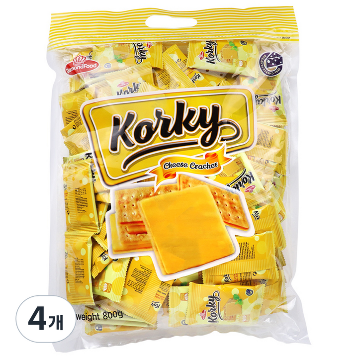 코키 치즈 크래커, 800g, 4개