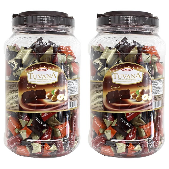 투바나 초콜릿, 1.6kg, 2개