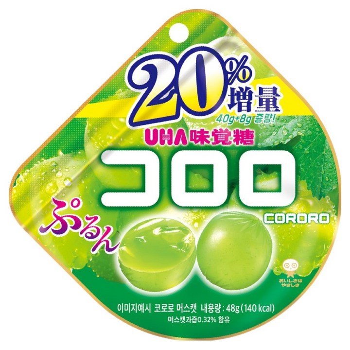 코로로 머스캣맛 젤리, 48g, 1개