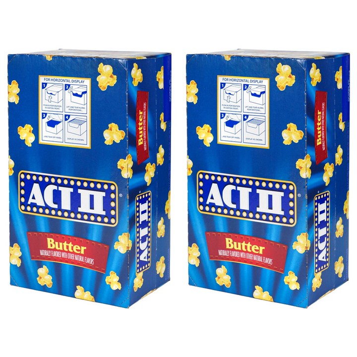 액트투 전자레인지 팝콘 버터맛, 78g, 36개