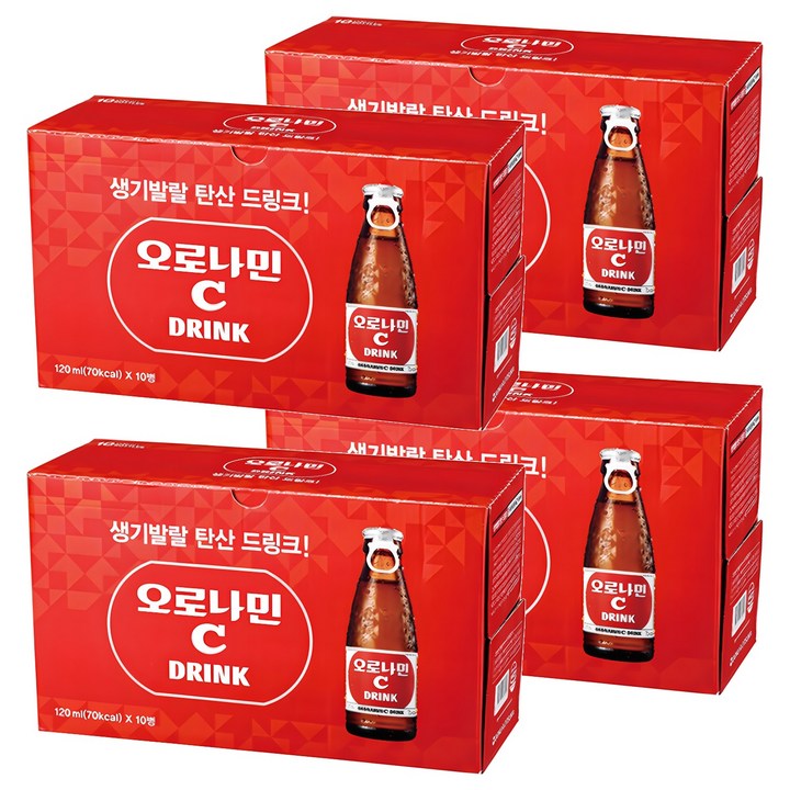 오로나민씨 탄산 드링크, 120ml, 40개