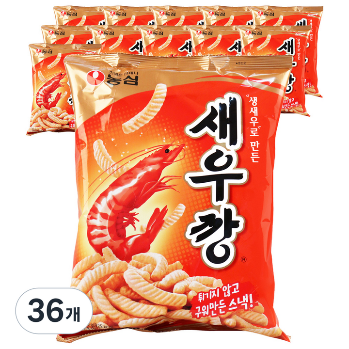 새우깡, 180g, 36개