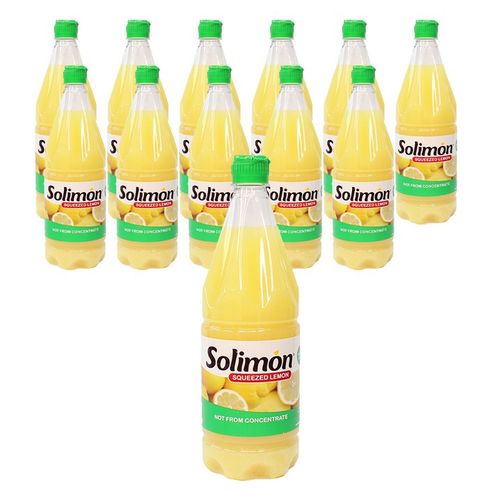 솔리몬 스퀴즈드 레몬즙, 990ml, 12개