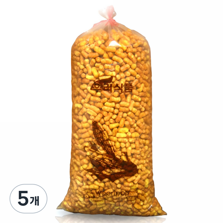 우리식품 참맛콘 뻥튀기, 3kg, 5개