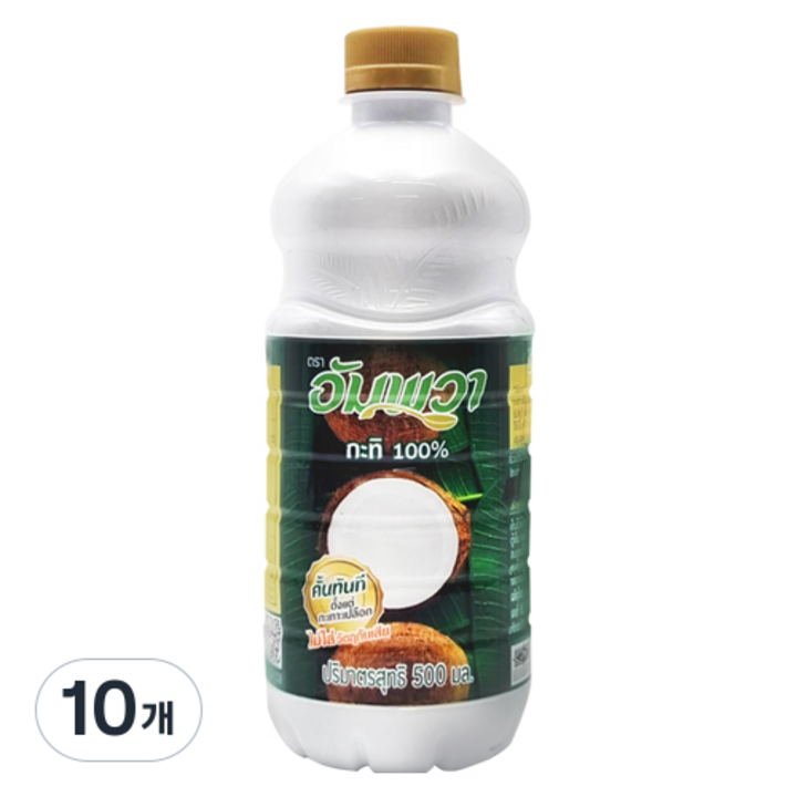 엠파와 프리미엄 코코넛 밀크, 500ml, 10개