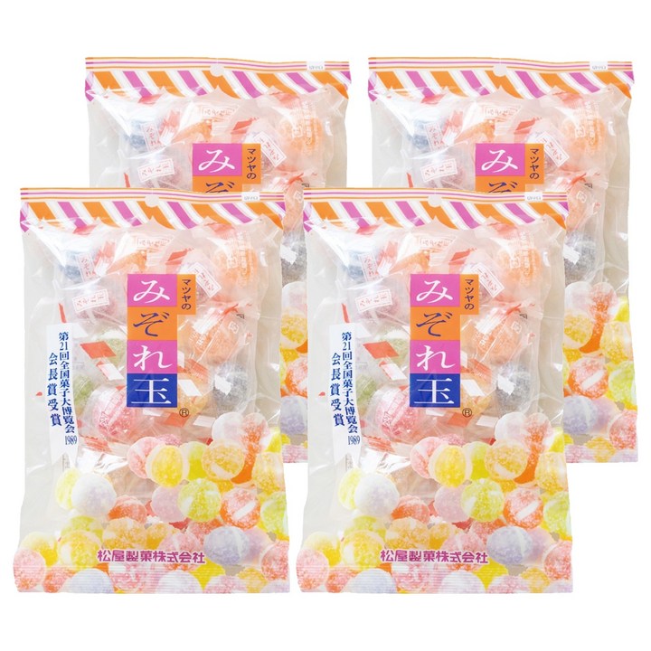 미조레타마 캔디 랜덤발송, 160g, 4개