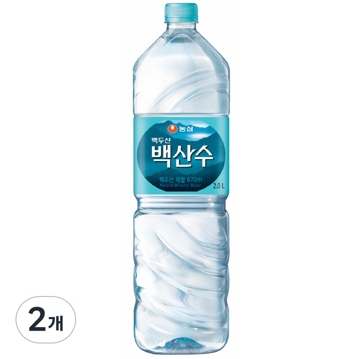 [이츠마트SKU] 백산수, 2L, 2개