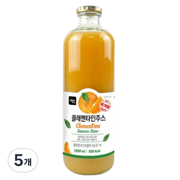호재준 클레멘타인 주스, 1L, 5개