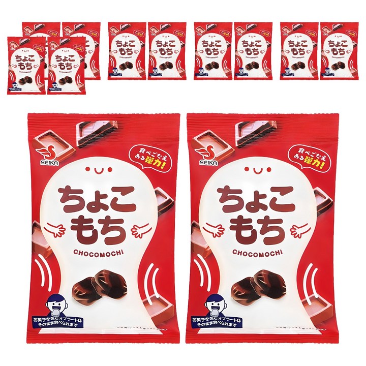 세이카 초코 모찌 카라멜, 35g, 12개