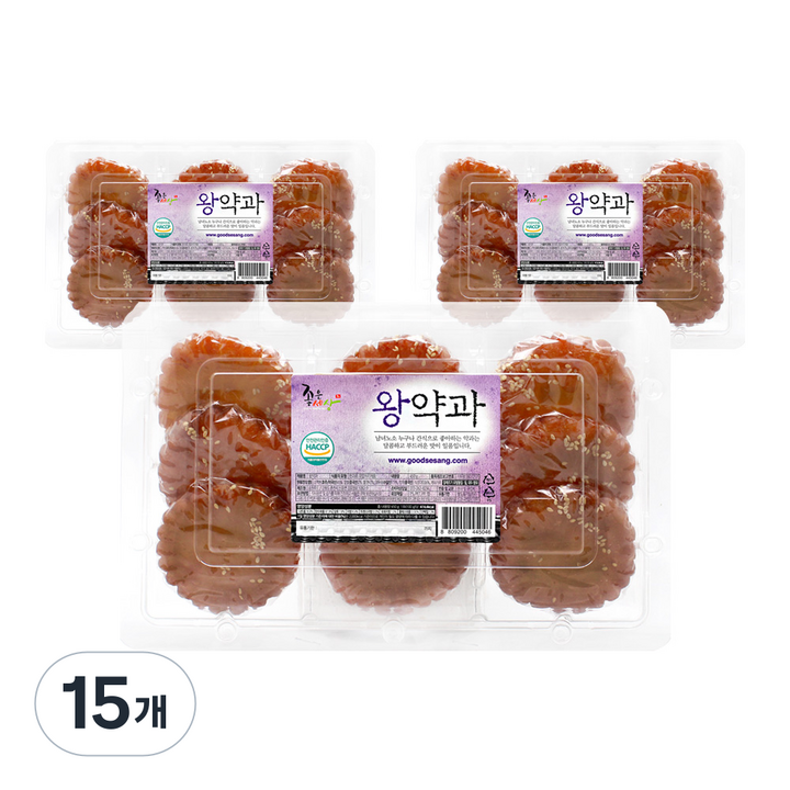 좋은세상 왕약과, 450g, 15개