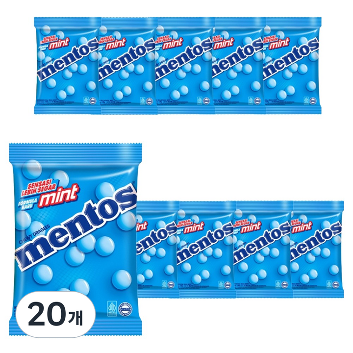 멘토스 민트맛, 135g, 20개