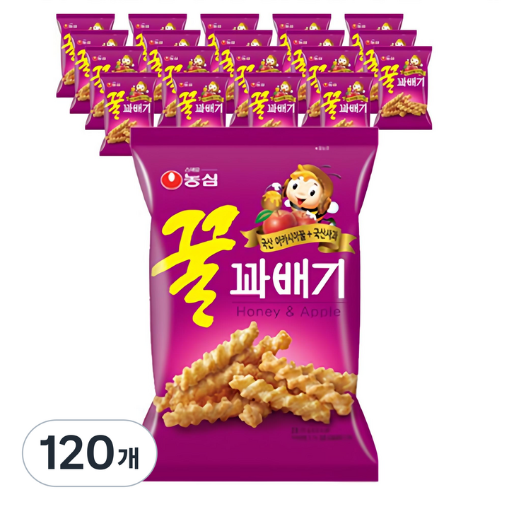 꿀꽈배기, 90g, 120개