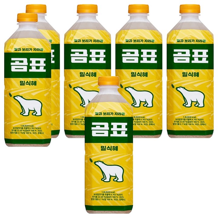 곰표 밀식혜, 1.8L, 6개