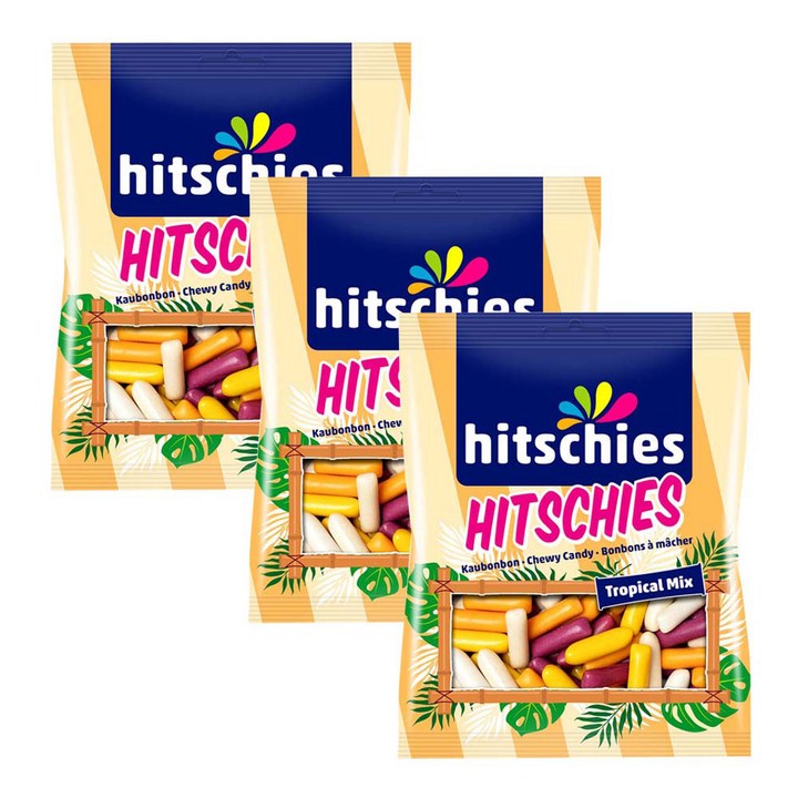 히츨러 히치스 트로피칼 수수깡 젤리, 3개, 140g