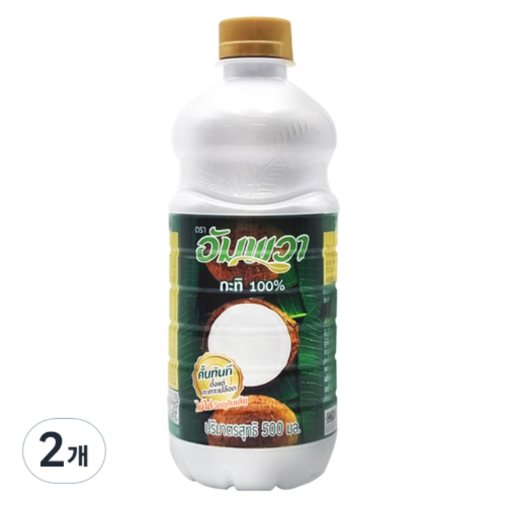엠파와 프리미엄 코코넛 밀크, 500ml, 2개