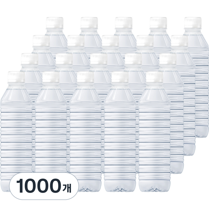 물하나 eco 생수 무라벨, 500ml, 1000개