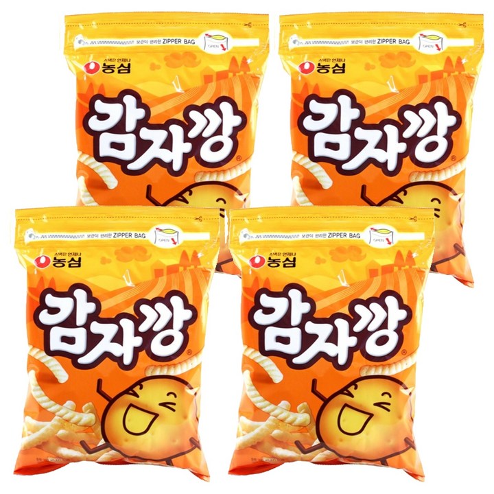 감자깡, 250g, 4개