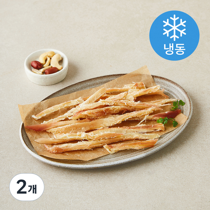 동명상회 바베큐 버터 오징어 (냉동), 2개, 50g