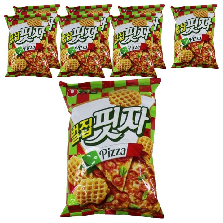 벌집핏자 스낵, 90g, 8개