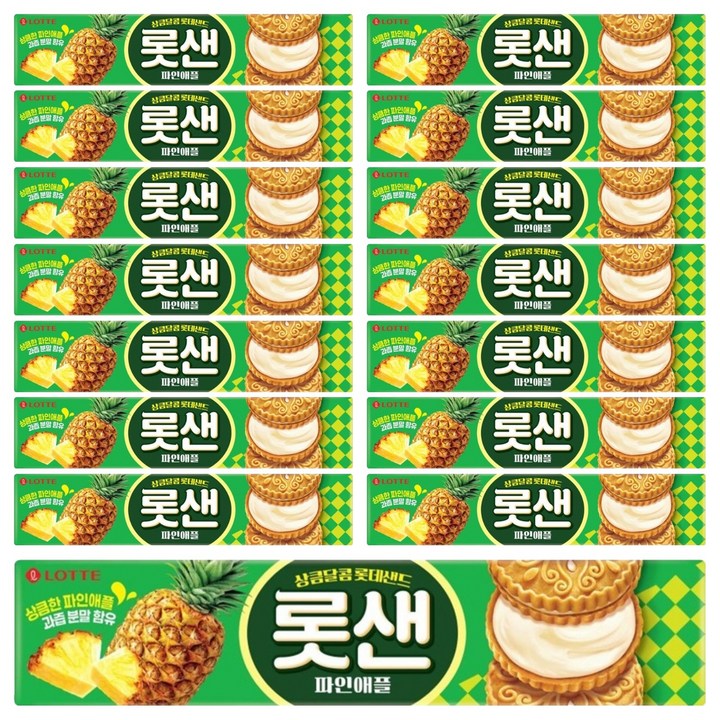 롯데웰푸드 롯데샌드, 105g, 15개