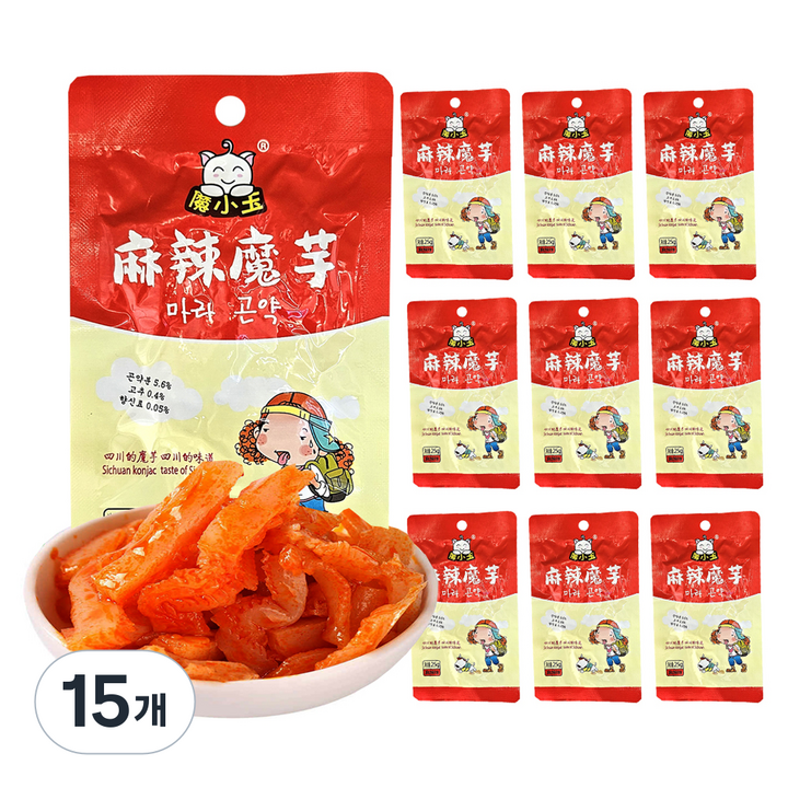마소옥 마라곤약 10개입, 250g, 15개