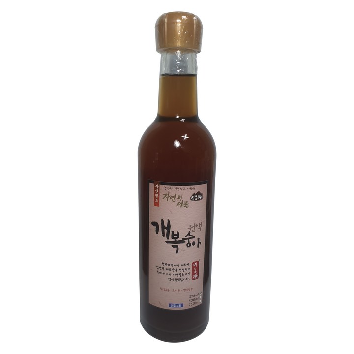 뫼달해 개복숭아원액375ml, 1개, 375ml