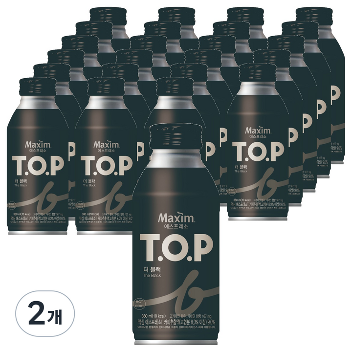 티오피 더 블랙, 380ml, 48개