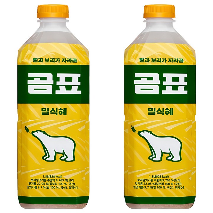 곰표 밀식혜, 1.8L, 2개