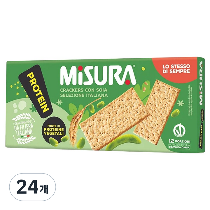 미주라 소이아 크래커, 400g, 24개