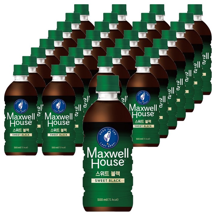 맥스웰하우스 스위트 블랙, 500ml, 48개