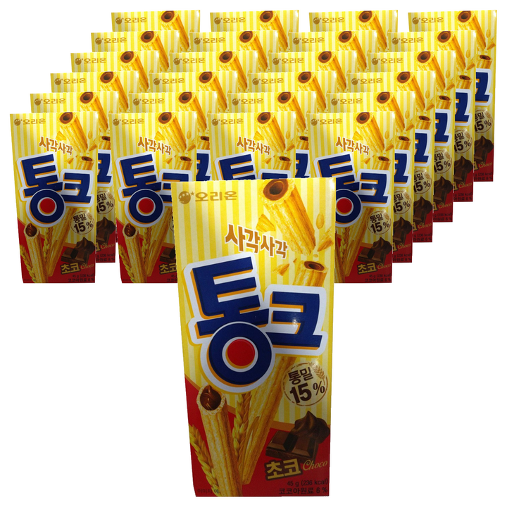 오리온 통크 초코, 45g, 25개