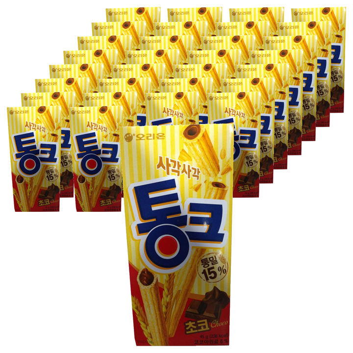 오리온 통크 초코, 45g, 60개