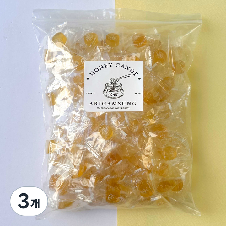아리감성 수제 도라지 꿀사탕 벌크, 3개, 500g