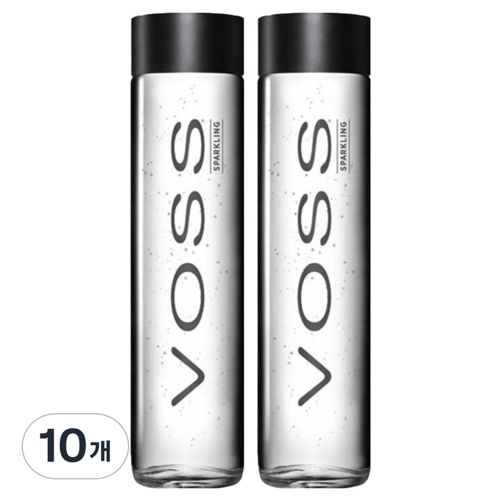보스워터 스파클링 탄산수, 10개, 800ml