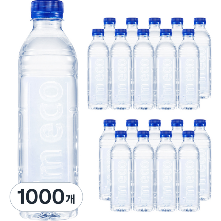 먹는샘물산수 가벼운샘 무라벨, 500ml, 1000개