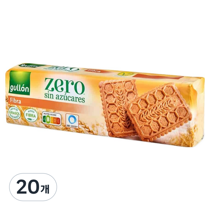 구욘 제로 화이바 노랑, 20개, 170g
