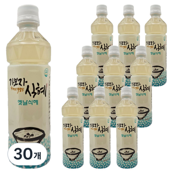 가보자식혜 옛날식혜 오리지날, 30개, 500ml