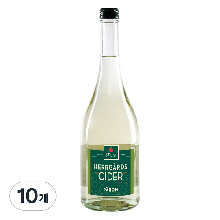 키빅스 배 사이다, 750ml, 10개