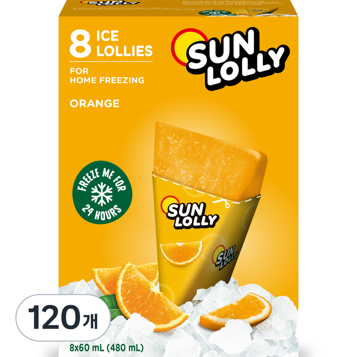 코로 썬롤리 아이스 오렌지, 60ml, 120개