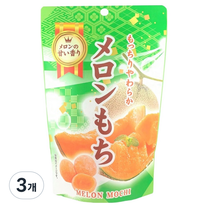 멜론 모찌, 3개, 130g