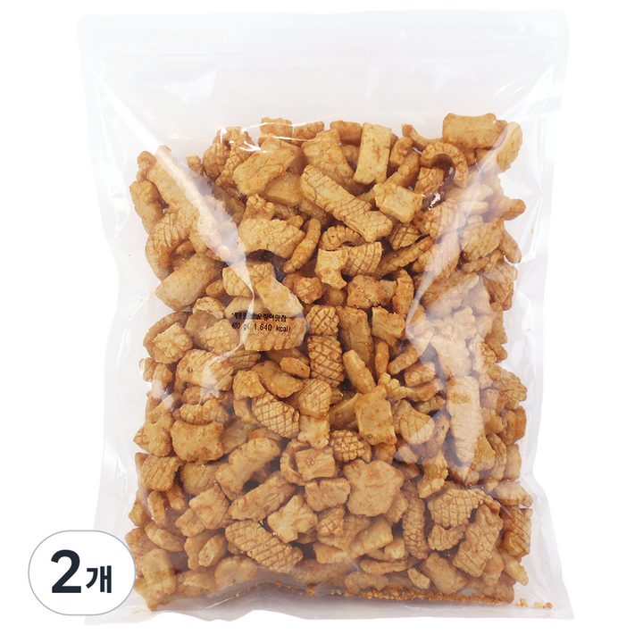 우리가스토리 오징어 맛칩, 400g, 2개