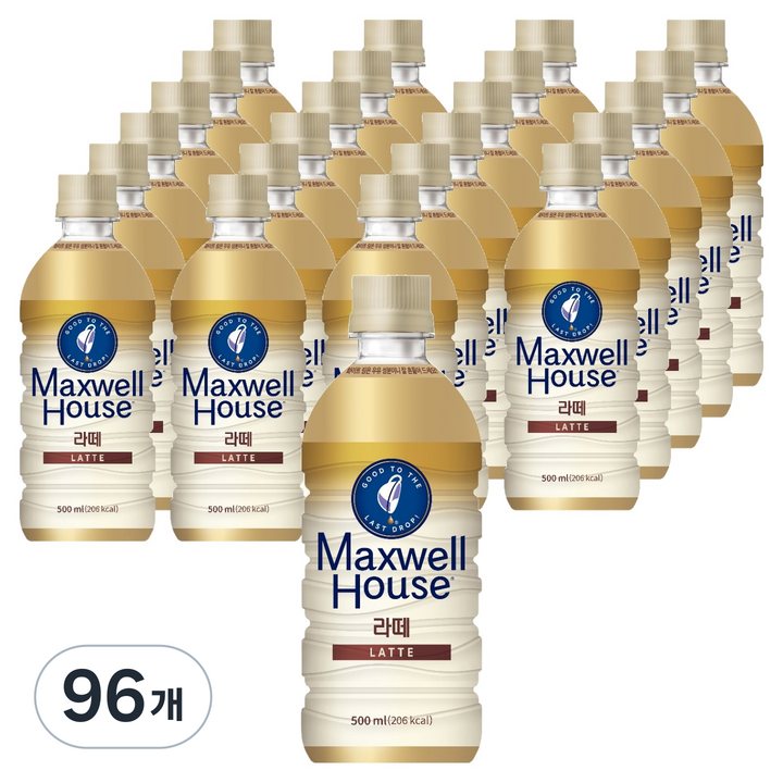 맥스웰하우스 마스터 라떼, 500ml, 96개