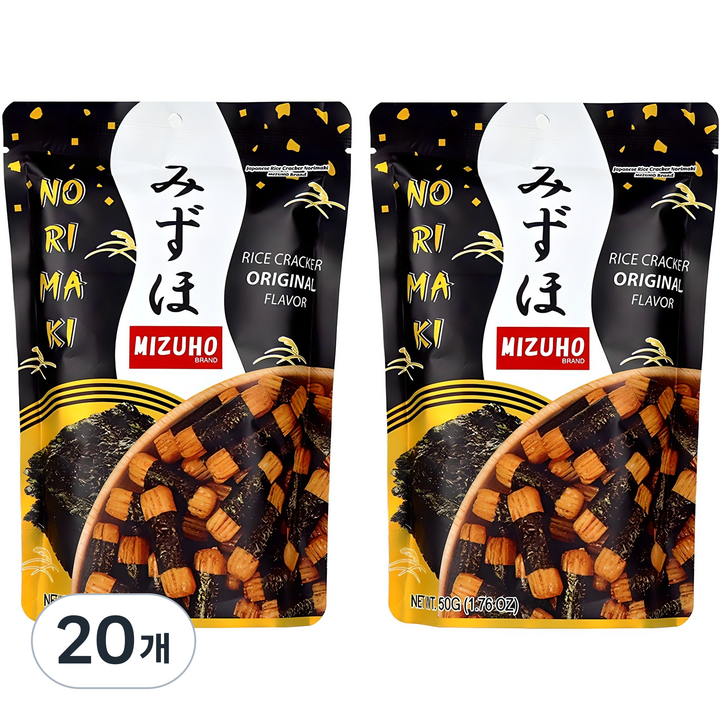 미즈호 노리마끼 오리지날, 50g, 20개