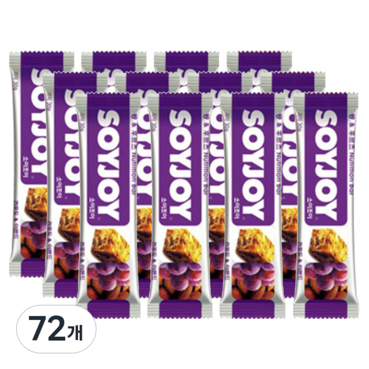 [동아오츠카] SOYJOY 12개입 4종, 30g, 72개