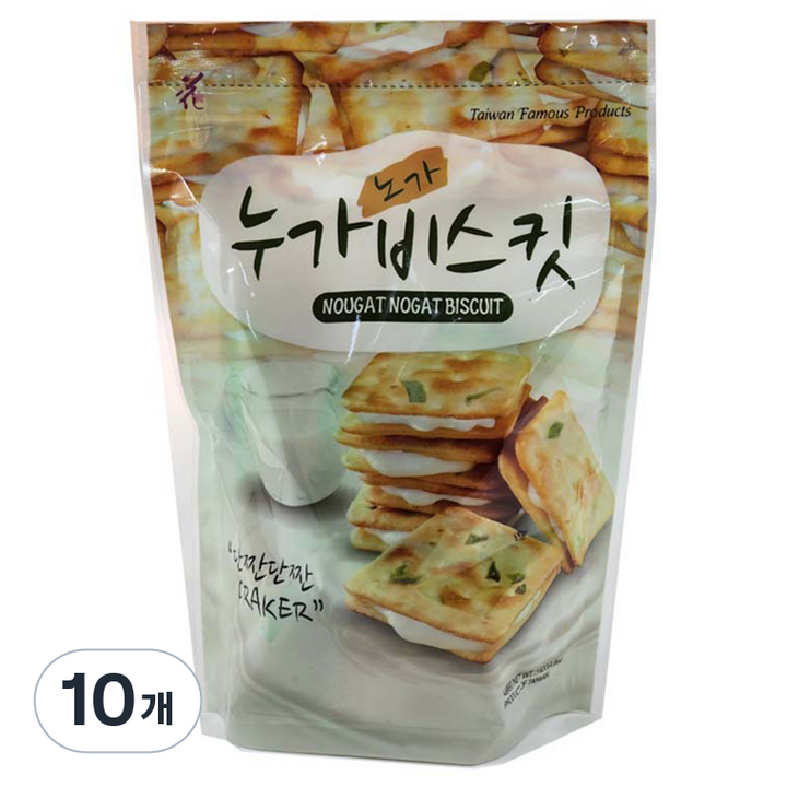 하나노렌고 누가 노가 비스킷, 10개, 140g